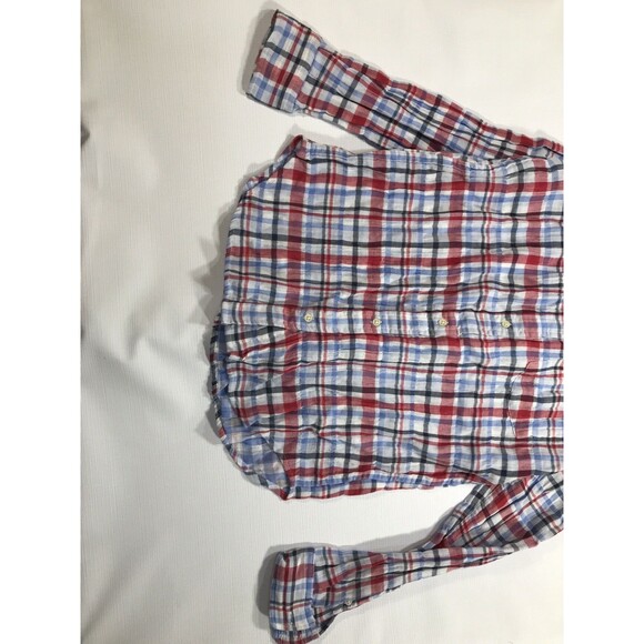 GAP Women’s NWT Size Small Plaid Button Down Shirt - Picture 2 of 8
